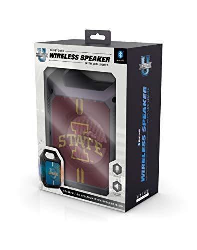 NCAA Iowa State Cyclones ShockBox XL Wireless Bluetooth Speaker, Team Color - 757 Sports Collectibles