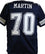 Zack Martin Autographed Blue Pro Style Jersey- Beckett W Black - 757 Sports Collectibles