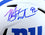 Michael Strahan Autographed NY Giants F/S Lunar Speed Authentic Helmet-Beckett W Hologram Blue - 757 Sports Collectibles