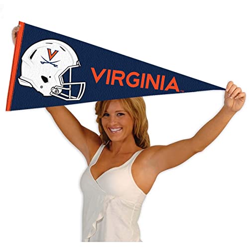 Virginia Cavaliers Football Helmet Pennant - 757 Sports Collectibles