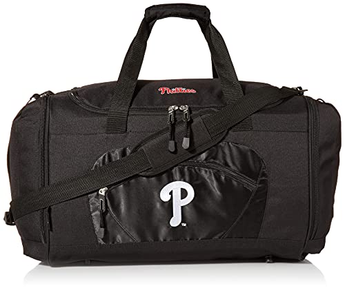 MLB Philadelphia Phillies "Roadblock" Duffel, 20" x 11.5" x 13" - 757 Sports Collectibles