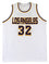 Magic Johnson Authentic Signed White Pro Style Jersey Autographed BAS Witnessed - 757 Sports Collectibles