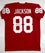 Keith Jackson Autographed Maroon College Style Jersey- JSA Witness Auth