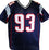 Richard Seymour Autographed Blue Pro Style Jersey- Beckett W Black - 757 Sports Collectibles