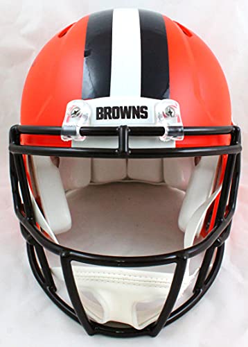 Odell Beckham Signed Cleveland Browns F/S Speed Authentic Helmet-Beckett W Hologram Black - 757 Sports Collectibles