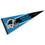 WinCraft Carolina Panthers Official 30 inch Large Pennant - 757 Sports Collectibles