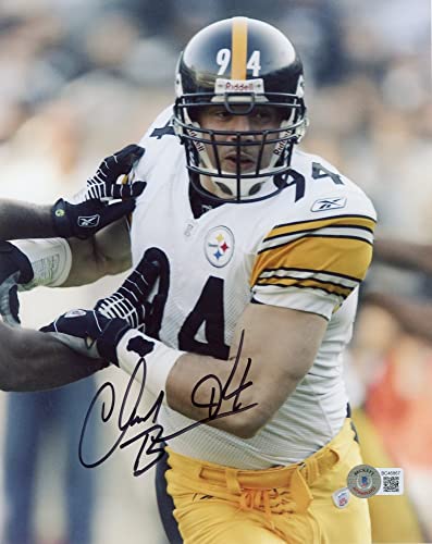 Chad Brown Autographed Pittsburgh 8x10 Photo - BAS (Black Ink) - 757 Sports Collectibles