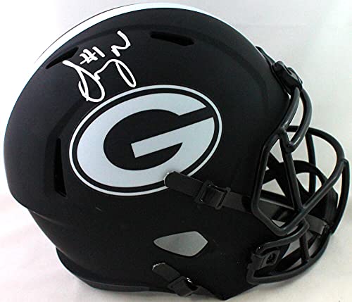 Sony Michel Autographed GA Bulldogs Eclipse Speed F/S Helmet - Beckett W Silver - 757 Sports Collectibles