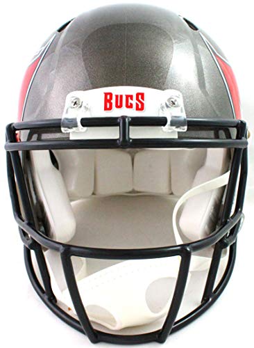 Devin White Signed TB Bucs F/S Authentic Speed Helmet W/Insc- Beckett W White - 757 Sports Collectibles