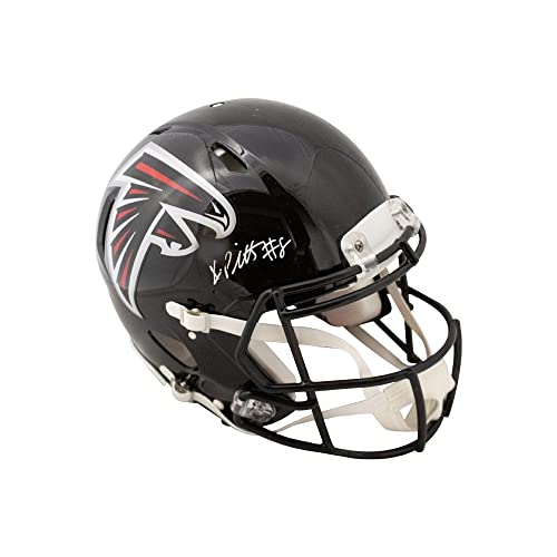 Kyle Pitts Autographed Atlanta Speed Authentic Full-Size Football Helmet - BAS - 757 Sports Collectibles