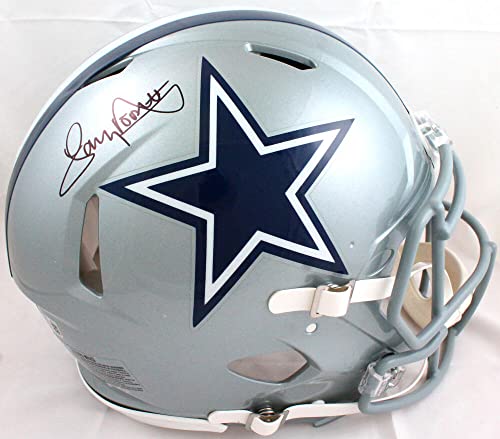 Tony Dorsett Autographed Dallas Cowboys F/S Speed Authentic Helmet-Beckett W Hologram - 757 Sports Collectibles