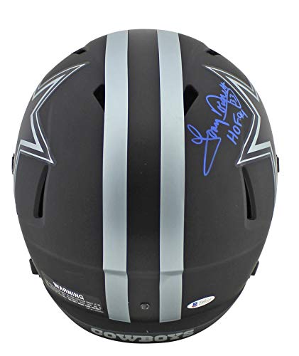 Cowboys Tony Dorsett"HOF 94" Signed Eclipse Full Size Speed Rep Helmet BAS Wit - 757 Sports Collectibles