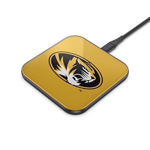 NCAA Missouri Tigers Wireless Charging Pad, White - 757 Sports Collectibles