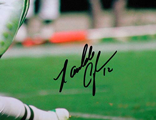 Randall Cunningham Autographed Eagles Dropback 16x20 HM Photo- Beckett W Black - 757 Sports Collectibles