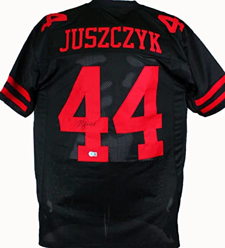 Kyle Juszczyk Autographed Black Pro Style Jersey-Beckett W Hologram - 757 Sports Collectibles