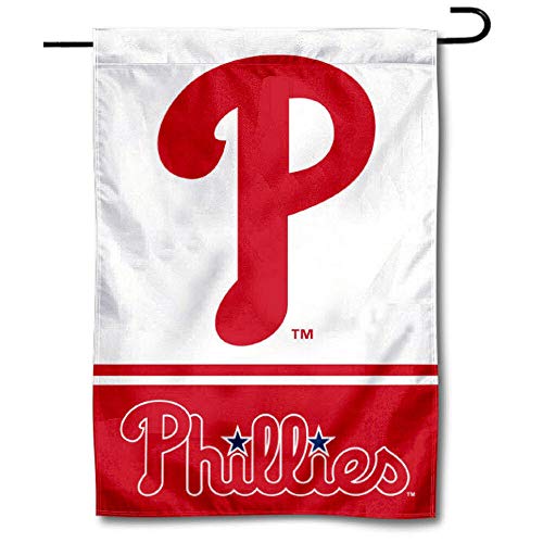 WinCraft Philadelphia Phillies Double Sided Garden Flag - 757 Sports Collectibles