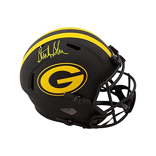 Sterling Sharpe Autographed Packers Eclipse Replica Full-Size Football Helmet - BAS COA - 757 Sports Collectibles