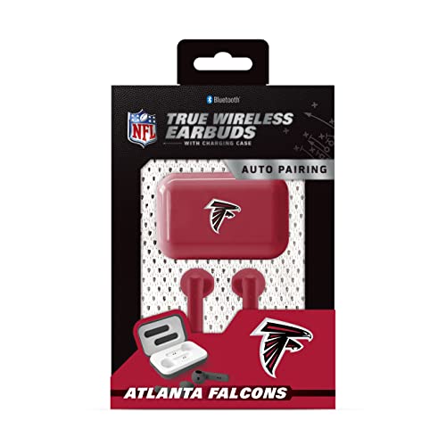 SOAR NFL True Wireless Earbuds V.4, Atlanta Falcons - 757 Sports Collectibles