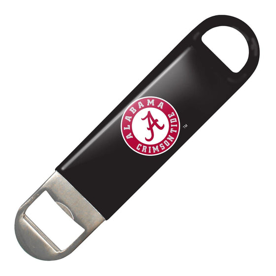 NCAA Alabama Crimson Tide Vinyl Covered Long Neck Bottle Opener - 757 Sports Collectibles