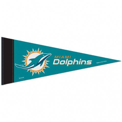 Miami Dolphins Mini Pennant Felt 4"x10" - 757 Sports Collectibles