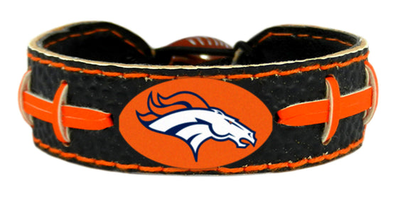 Denver Broncos Bracelet Team Color Football CO - 757 Sports Collectibles