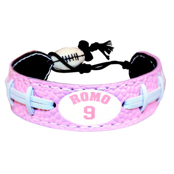 Dallas Cowboys Bracelet Pink Jersey Tony Romo Design CO - 757 Sports Collectibles
