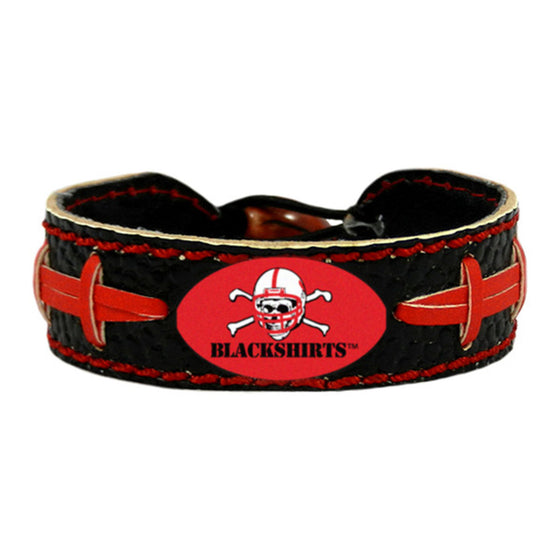 Nebraska Cornhuskers Bracelet Team Color Football Blackshirts CO - 757 Sports Collectibles