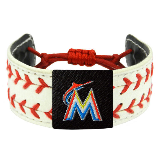 Miami Marlins Bracelet Classic Two Seamer CO - 757 Sports Collectibles