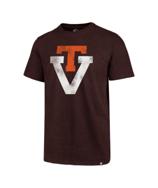 VIRGINIA TECH HOKIES VIN DARK MAROON D IMPRINT CLUB TEE MENS-L