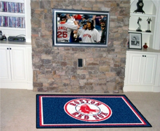 Boston Red Sox Area Rug - 4'x6' - Special Order