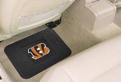 Cincinnati Bengals Car Mat Heavy Duty Vinyl Rear Seat (CDG) - 757 Sports Collectibles
