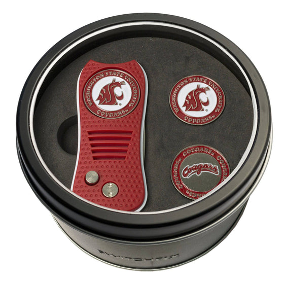 Washington State Cougars Tin Set - Switchfix, 2 Markers - 757 Sports Collectibles