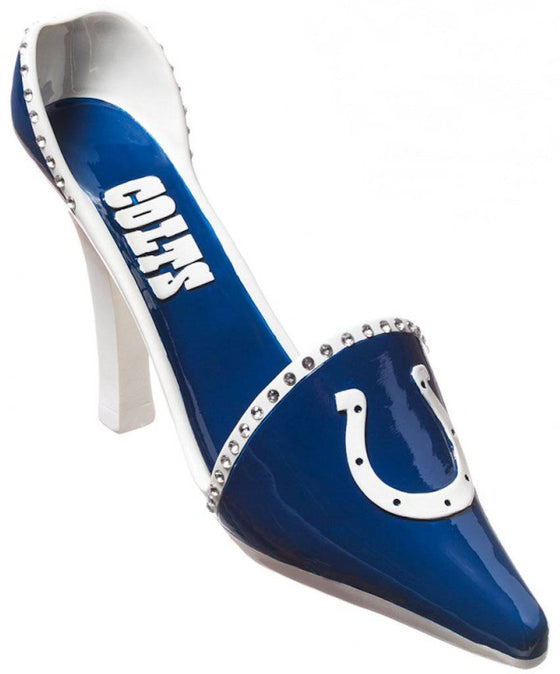 Indianapolis Colts Decorative Wine Bottle Holder - Shoe (CDG) - 757 Sports Collectibles