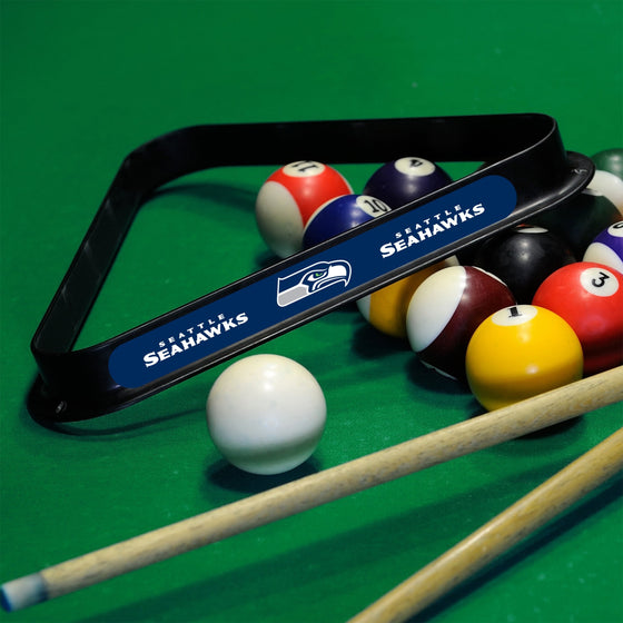 Seattle Seahawks Plastic 8-Ball Rack