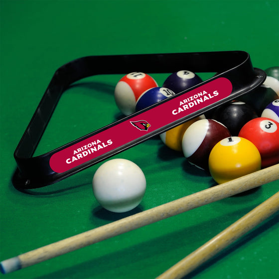 Arizona Cardinals Plastic 8-Ball Rack