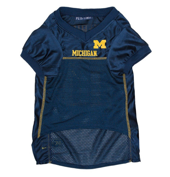 Michigan Wolverines Dog Jersey Pets First - 757 Sports Collectibles