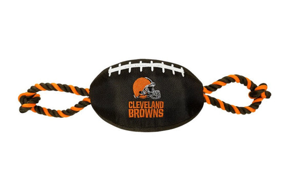 NFL Cleveland Browns Nylon Football Toy Pets First