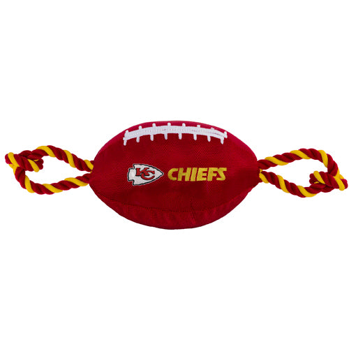 NFL Kansas City Chiefs Nylon Football Toy Pets First