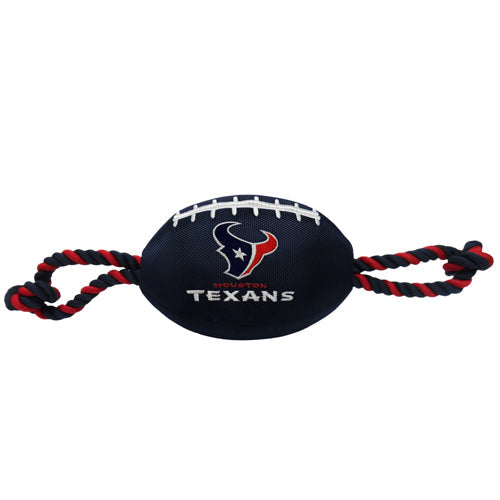 NFL Houston Texans Nylon Football Toy Pets First