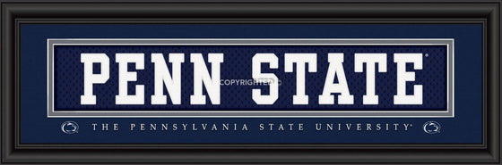Penn State Nittany Lions Stitched Uniform Slogan Print - Penn State (CDG) - 757 Sports Collectibles