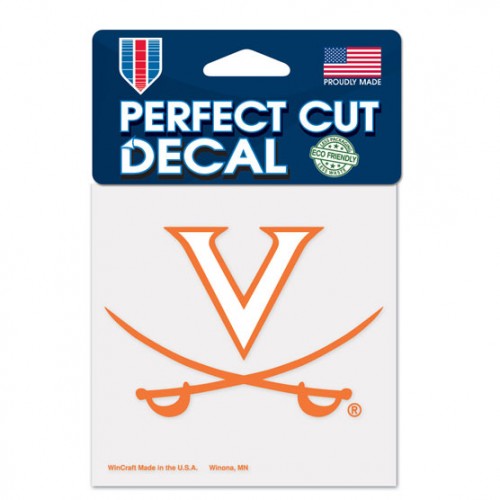 University of Virginia 4x4 Perfect Cut Decal