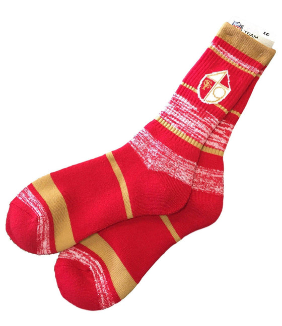 San Francisco 49ers Throwback RMC Stripe Socks Large 10-13 - 757 Sports Collectibles