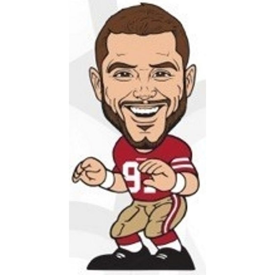 Preorder - San Francisco 49ers Nick Bosa Big Shot Baller 5" Figure - Series 2 - Ships in September