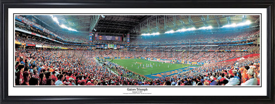 FL-4A Florida Gators - Gators Triumph - 2006 BCS Champions - 757 Sports Collectibles