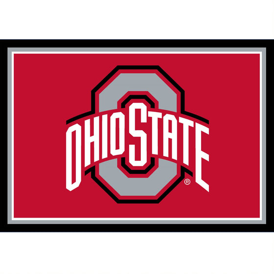 Ohio State Buckeyes 3x4 Area Rug