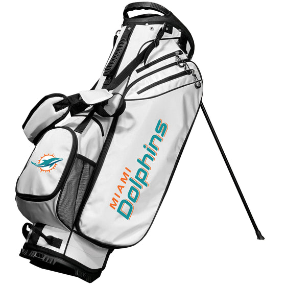 Miami Dolphins Birdie Stand Golf Bag Wht