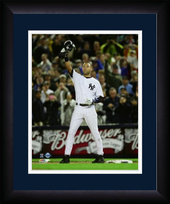 New York Yankees Derek Jeter "Tip Cap" Framed 20x24 Photo