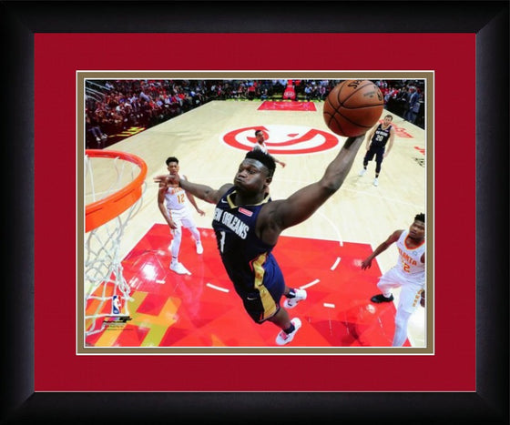 New Orleans Pelicans Zion Williamson "Dunk" Framed 8x10 Photo