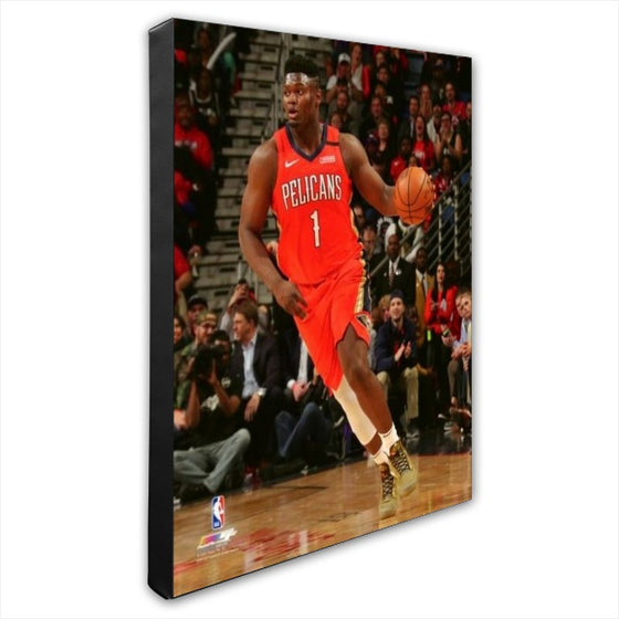 New Orleans Pelicans Zion Williamson "Debut" Stretched 24x30 Canvas