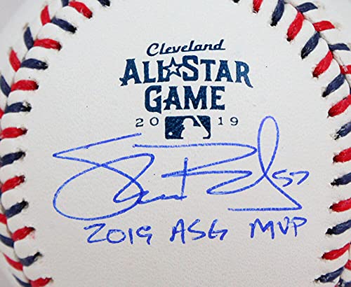 Shane Bieber Autographed Rawlings ASG Baseball w/MVP- Beckett W Holo Blue - 757 Sports Collectibles